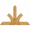 Ekena Millwork Richland Rough Sawn Timber Gable Bracket, Western Red Cedar, 60"W x 40"H x 6"D x 6"F, 16/12 Pitch GBW060X40X0606RIC00RWR - alternate 1
